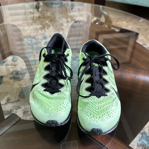 EUC MENS Nike Air Zoom Streak 7  Vintage Green Black‎ Size 8 - Picture 6 of 9